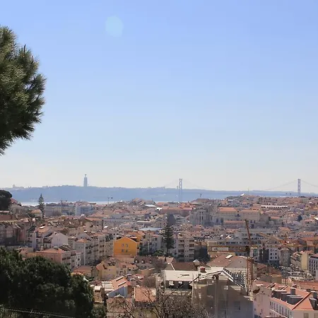 Vista Espetacular Baixa E Rio דירה ליסבון