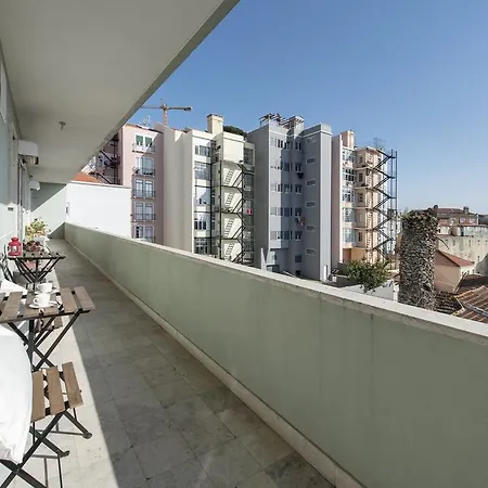 Appartement Vista Espetacular Baixa E Rio Lissabon