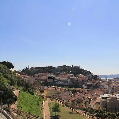 Vista Espetacular Baixa E Rio * リスボン
