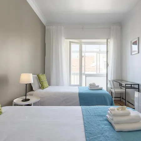 Vista Espetacular Baixa E Rio * リスボン