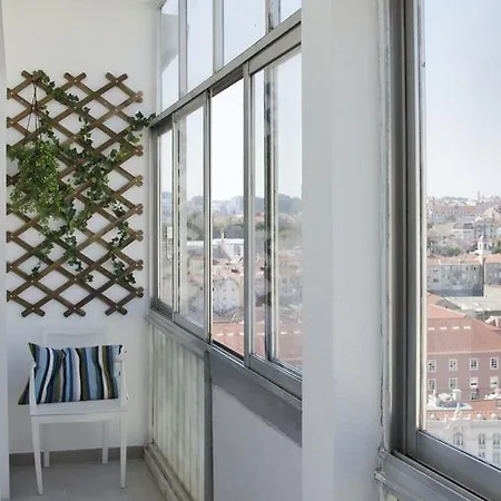 Vista Espetacular Baixa E Rio * Lisboa